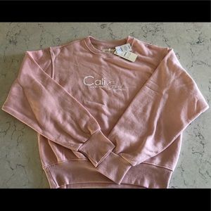 Reflex CaliGirl Women’s Sweatshirt Blush Pink NWT